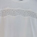 Laundry by Shelli Segal Laundry Women white lace sweater size S Photo 2