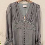 Sancia Mathilde Midi Dress in Eucalyptus Size Small NWT Green Photo 2