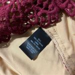 Lulus Lulu’s Adara Burgundy Crochet Lace Mini Dress Size Small Photo 8