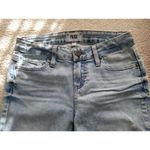 Paige  Verdugo Ankle Jeans Mid/Low Rise Distressed Light Vintage Wash Blue 25 Photo 5