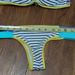 Victoria's Secret  Two Piece Bikini Buttons Small Top 34B Photo 2