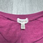 Self Esteem Lace Shoulder Sweatshirt S Photo 1