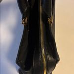 Kurt Geiger LONDON EMMA TOTE BLACK TEXTURED LEATHER HANDBAG GOLD TONED HARDWARE Photo 11