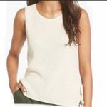 Madewell  side tie sleeveless sweater rich cream large‎ G3619 Photo 1