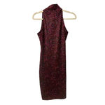 Victoria Sport  Athletic Dress Size XL Leopard Animal Print Sleeveless Mock Neck Photo 1