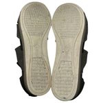 Eileen Fisher  Women’s Size 8.5 Gray Mesh Zanya Strappy Platform Zip Back Sandals Photo 9