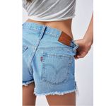 Levi's Free People Levi’s 501 High-Rise Denim Shorts in Luxor Heat Size 31 Cut Offs Photo 2