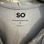SO  Favorite Full-Zip Hoodie size Large Photo 3