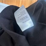 Nap Loungewear Drawstring Hem Oversized Cotton Sweatshirt NEW Black Small Photo 2