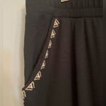 Garnet Hill NWT  Women's Easy Black Boho Pants with Side Detailing Photo 4