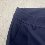CAbi  Women's Flared Work Pants Navy Blue Size 6 Career‎ Office Trousers Stretch Photo 2