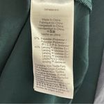 Madewell  Long Bell Sleeve Satin Shift Dress in Smoky Spruce, Medium Photo 11