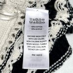 Sincerely Jules Women’s Bohemian Knit Crochet Halter Scalloped Hem Size Medium Black Photo 5