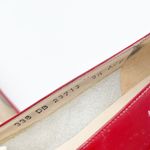 Salvatore Ferragamo Vintage  Boutique Red Patent Leather Vara Bow Pumps 9.5 AAA Photo 5