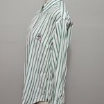 Ralph Lauren Lauren  green striped flag crest button down size 12 Photo 3
