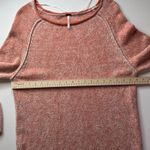 Free People Free‎ People Lennox Tunic Sweater Small Orange Slouchy Chenille Knit Cozy Comfy Photo 9