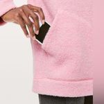 Lululemon So Sherpa Hooded Jacket in Heathered Pink Haze Photo 3