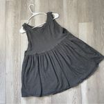 Free People  Dress im still obsessed crinkle mini womens Gray (small) boho beach Photo 7