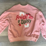 Dippin' Daisy's “Fresh as a Daisy” Pink Crewneck Sweatshirt Photo 0