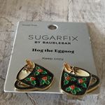 BaubleBar Sugarfix by  Eggnog Earrings Hog the Eggnog Christmas mugs New Photo 6