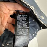 Urban Outfitters  Silence + Noise Venus Studded Blue Faux Leather Jacket NWOT Photo 8