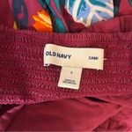 Old Navy  Purple Tropical Floral Print Fit & Flare Summer Sundress Size Small Photo 6