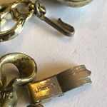 Lisner Light Gold Tone Chunky Retro 50s 60s Necklace Bracelet Earrings Set Photo 10