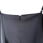 ASTR NWT  The Label‎ Mina Satin Rhinestone Trim Mini Dress in Black, Size Small Photo 9