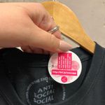 Anti Social Social Club ASSC Black Orange Logo T-Shirt NWT Hypebeast Large L Photo 3