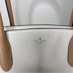 Kate Spade White Cream Ivory Leather Tote Never Full Bag Handbag Purse Photo 1
