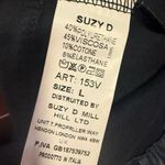 Blue Faux Leather Joggers for Effortless Style and Comfort size Large Photo 9