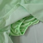 ASICS  Woven Run Short With Curve Yoke‎  - Size XL - Patterned Neon Green - NWT Photo 4