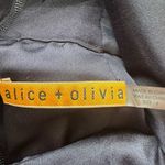 Alice + Olivia  Blair Yellow Floral Iris Print Corset Mini Dress Sz‎ 4 Photo 4