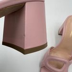 Rupert Sanderson Blush Pink Cut Out Mule Leather Size 9 Photo 8