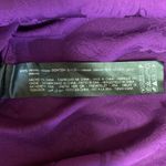 ZARA NWT Purple Louisse Floral Satin V-neck 3/4 Sleeve Mini A-Line Party Dress S Photo 8