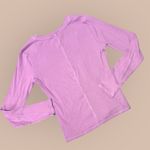 Z Supply Women's Mauve Long Sleeve Top Large Photo 2