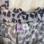 Alya Leopard Cheetah Print Animal Lounge Elastic Waist Small Pockets Purple Photo 3