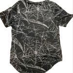 LuLaRoe Halloween Black Spider Web Tshirt  Classic Tee SZ S Short Sleeve Grunge Photo 1