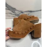 Dolce Vita Mushroom Tan Suede Chunky Platform Emol Sandal Sz 8 Boho Festival Brown Photo 5