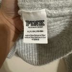 Victoria's Secret PINK Victortia's Secret Gray Cropped Hooded Sweater S Photo 3