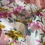 Love Tree  White And Purple Floral Dress Size‎ Large Photo 4