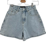White Fox Boutique White‎ Fox Boutique Hurt Feelings Denim Shorts Powder Blue Wash Size XXS Photo 0