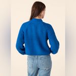 Noisy May  Vibrant Blue Crew Neck Sweater Photo 1