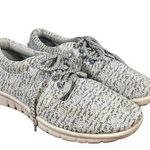 MIA Heathered Gray Knitted Lace Up Low Top Casual Sneakers Women Sz 8 Photo 0