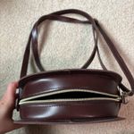 The Ahn Premium New York Crossbody Purse Brown Photo 2