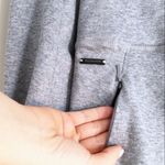 Mondetta Athletic Workout Athleisure Yoga Solid Gray Full Zip Up Jacket Coat Photo 2