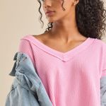 Altar'd State Ribbed Long Sleeve Photo 0