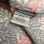 Ann Mashburn  floral puff sleeve poplin blouse top sz S Photo 3