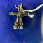 VTG Made In Germany Windmill Sterling Silver Charm Spins Moveable 925 Photo 2