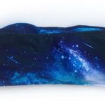 Zaful Galaxy space print bandeau strapless bikini top Photo 1